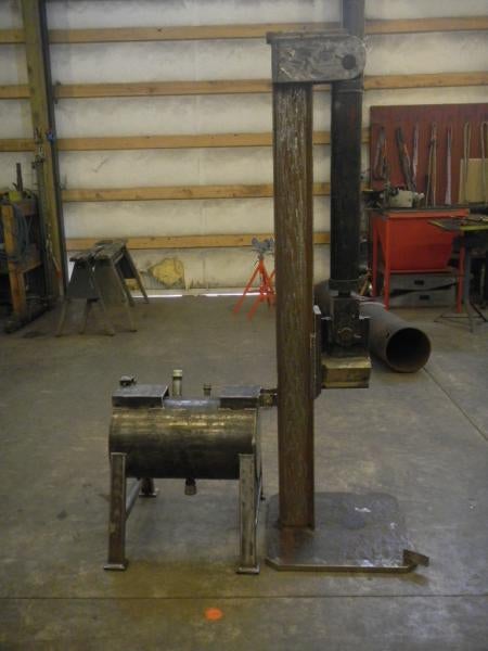 Wood splitter - anyone build one like this?